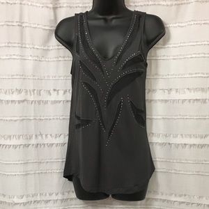 NWT Express Sheer Sleeveless Top